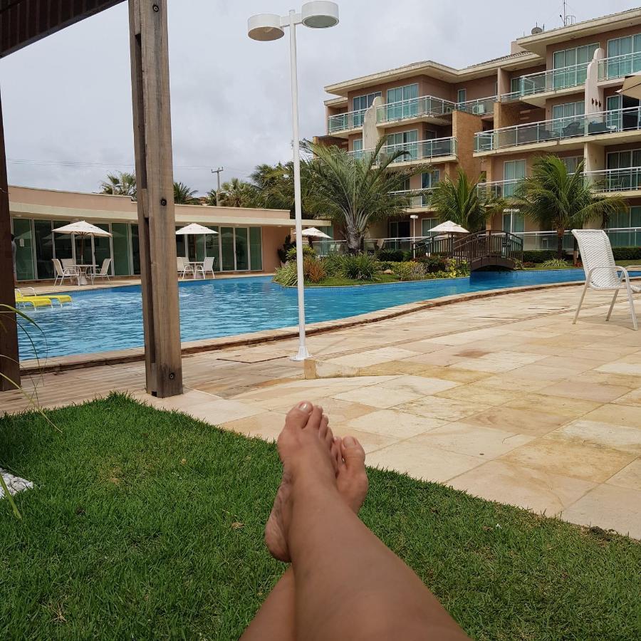 Palm Beach Porto Das Dunas, Apartamento Todo Climatizado Terreo A 350 Metros Beach Park Акирас Экстерьер фото