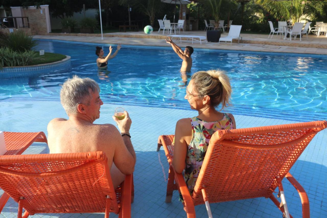 Palm Beach Porto Das Dunas, Apartamento Todo Climatizado Terreo A 350 Metros Beach Park Акирас Экстерьер фото