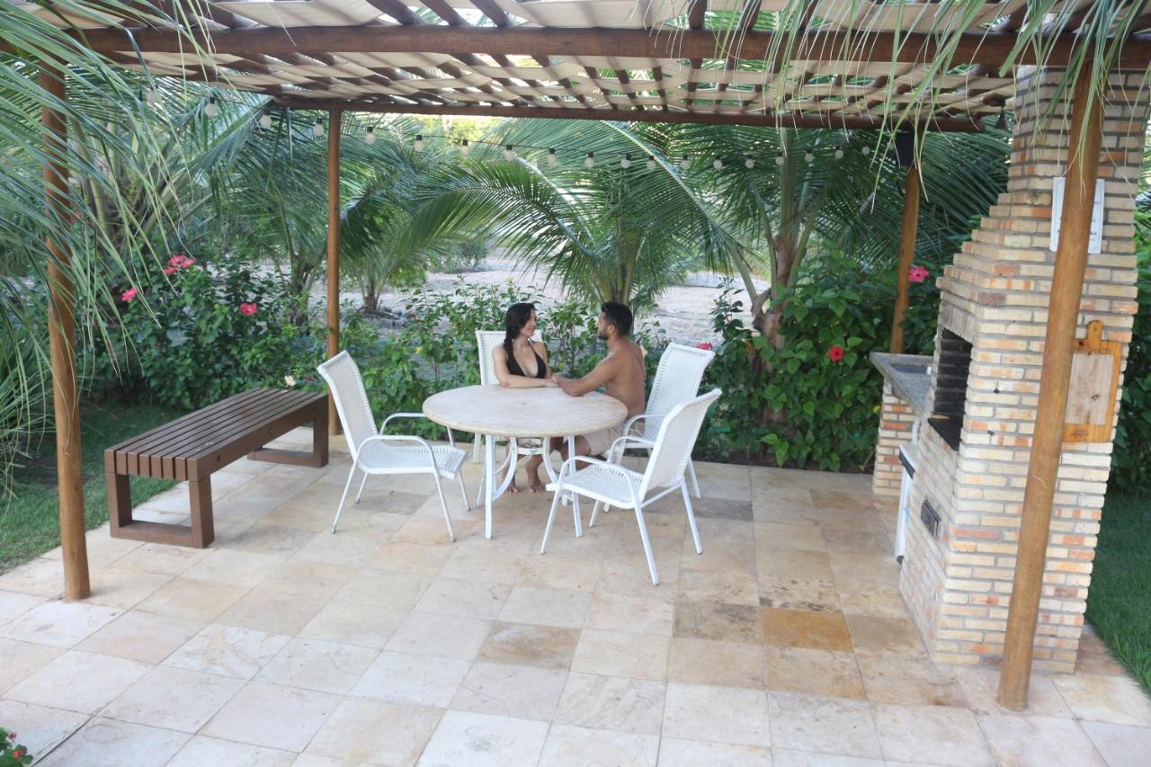 Palm Beach Porto Das Dunas, Apartamento Todo Climatizado Terreo A 350 Metros Beach Park Акирас Экстерьер фото