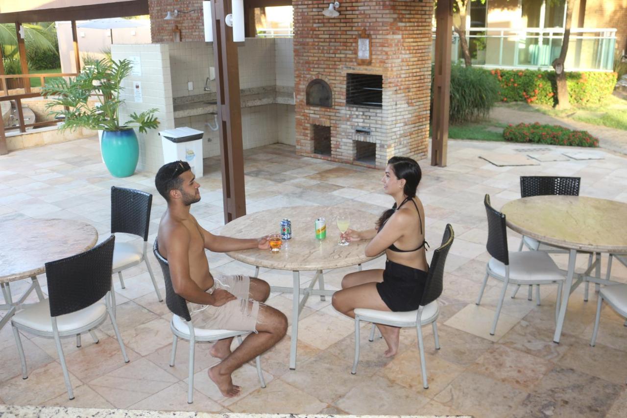 Palm Beach Porto Das Dunas, Apartamento Todo Climatizado Terreo A 350 Metros Beach Park Акирас Экстерьер фото